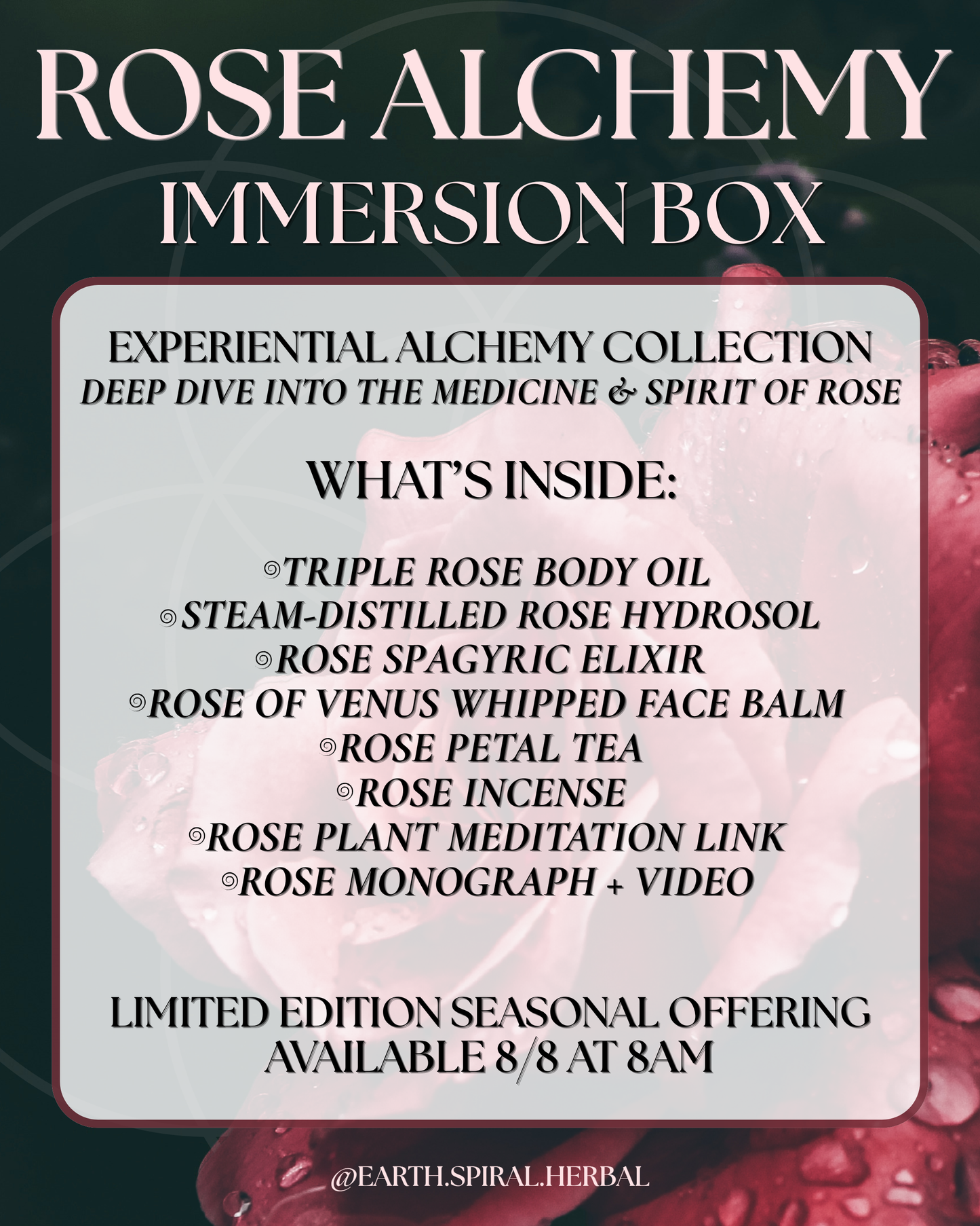 ROSE ALCHEMY IMMERSION BOX