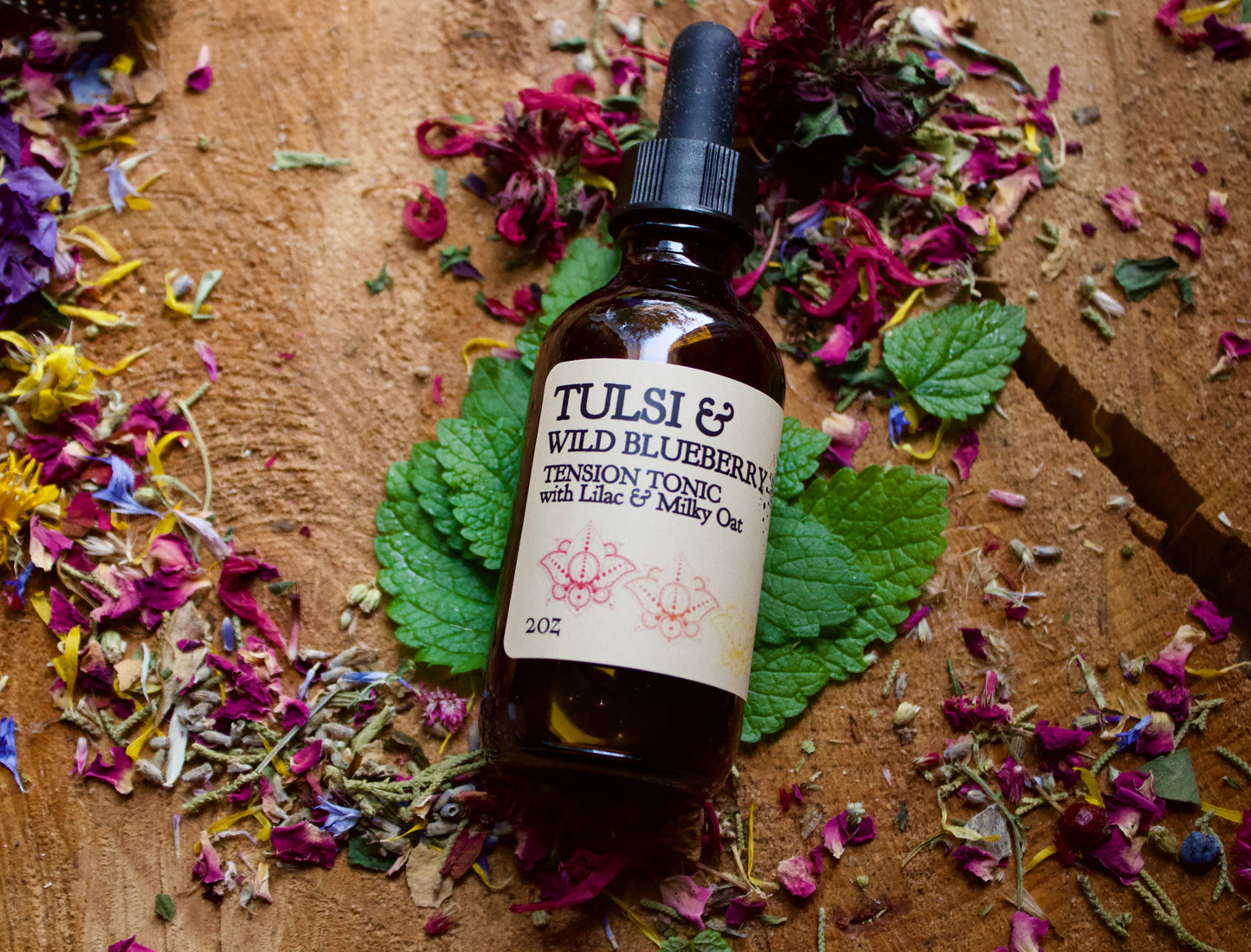 Tulsi & Wild Blueberry Tension Tonic
