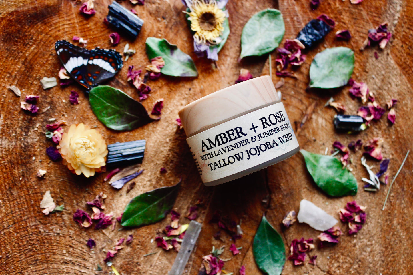 Amber & Rose Tallow Jojoba Whip