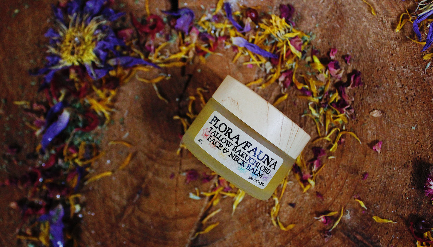 Flora/Fauna Tallow Bakuchi Face & Neck Balm