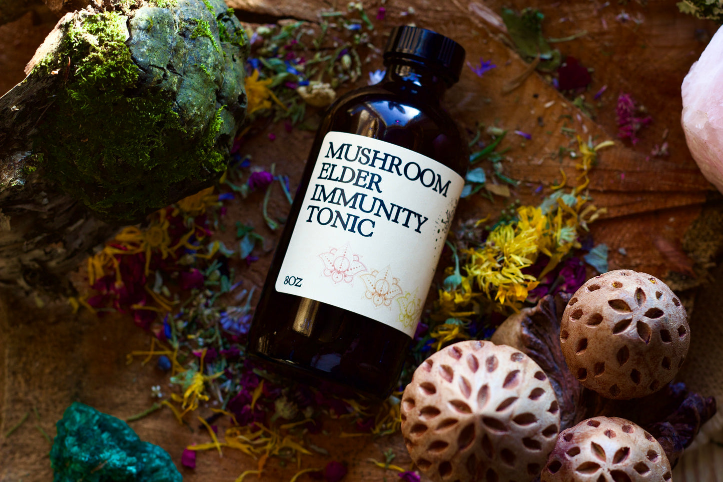 Double Extracted Mushroom Elder Immunity Tonic