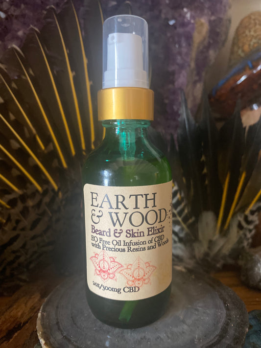 Earth & Wood Beard & Skin Elixir