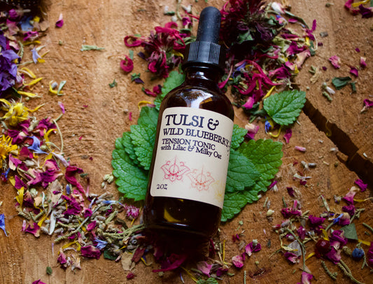 Tulsi & Wild Blueberry Tension Tonic